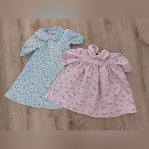 Mennonite Style Toddler Dresses Approx. Size 18M And 2T Brand New